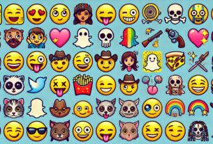 Snapchat emoji meanings guide with examples of different emojis and their significance.